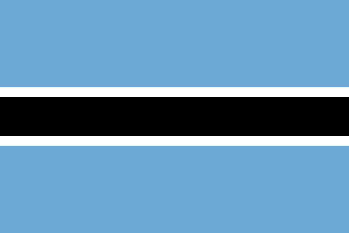 Botswana Flag Color