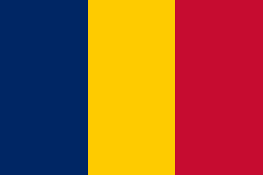 Chad Flag Color