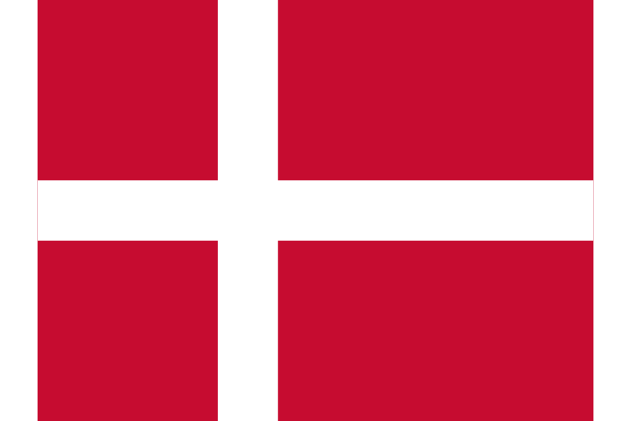 Denmark Flag Color