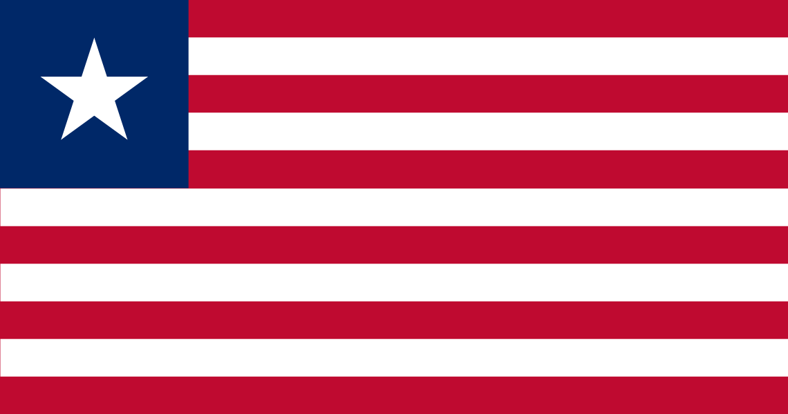 Liberia Flag Color