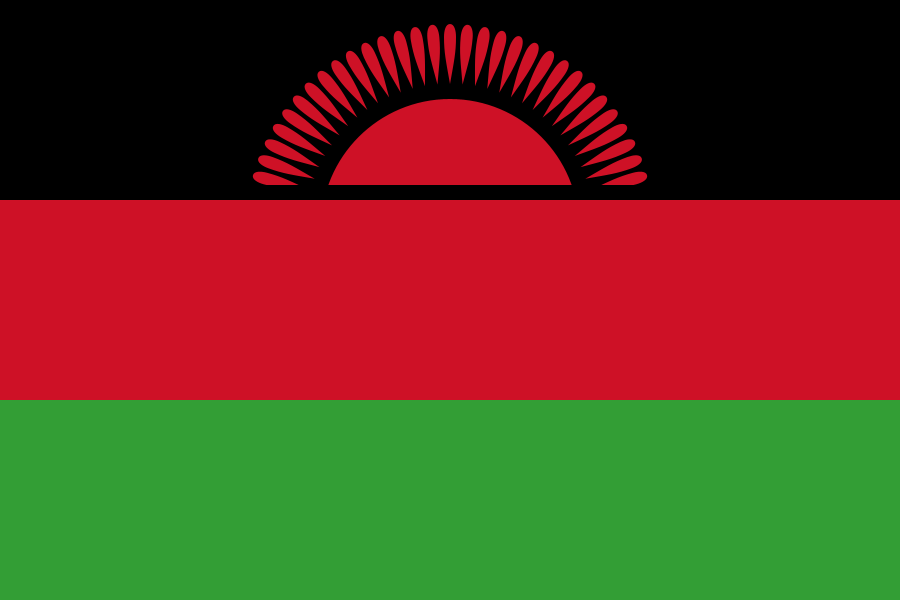 Malawi Flag Color
