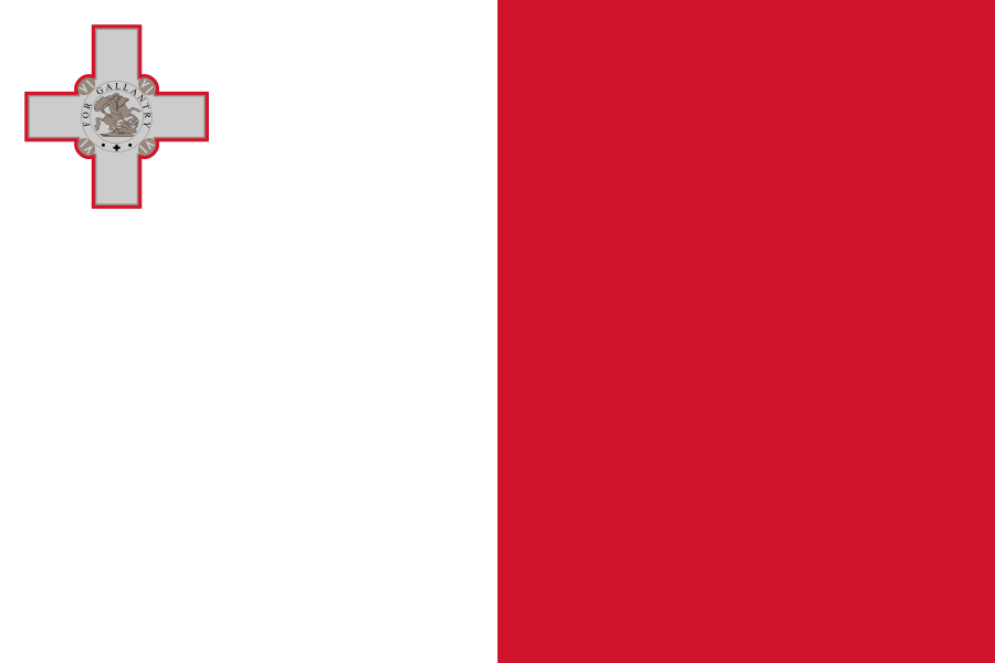 Malta Flag Color
