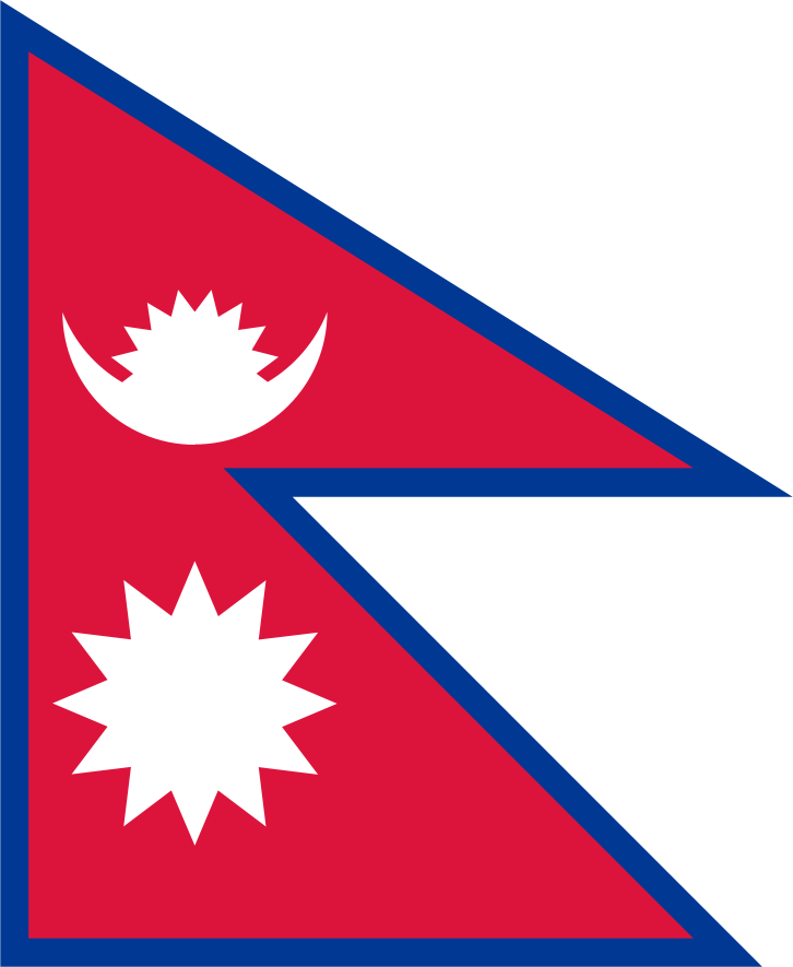 Nepal Flag Color