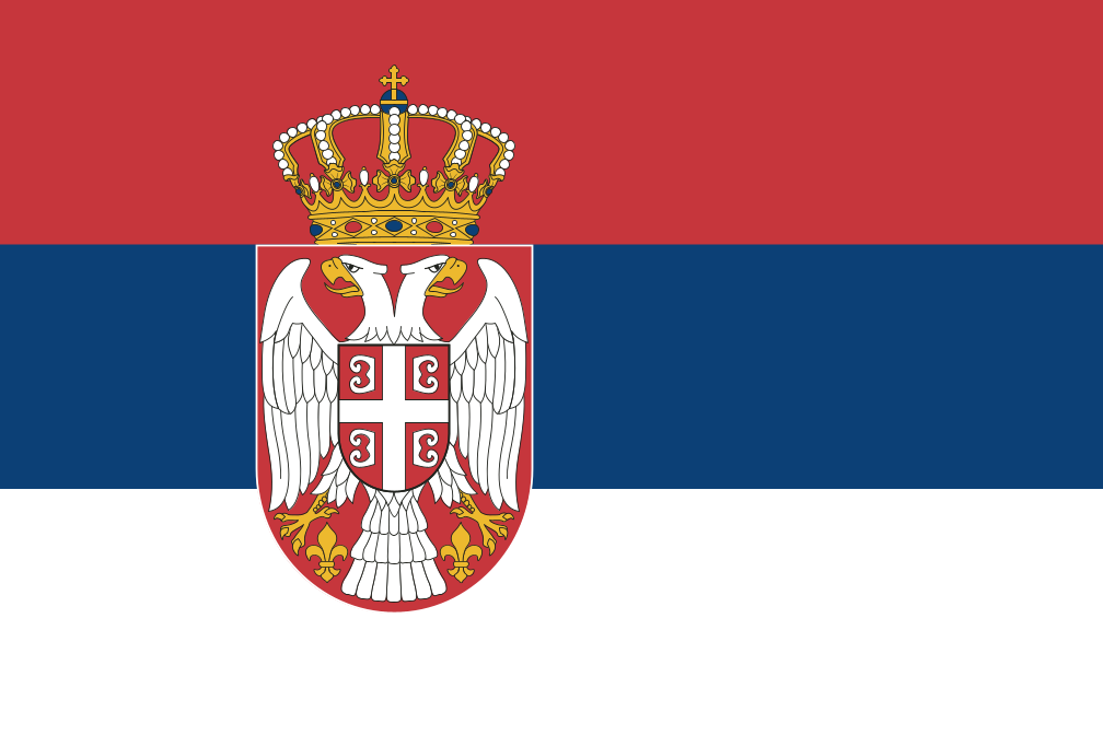 Serbia Flag Color