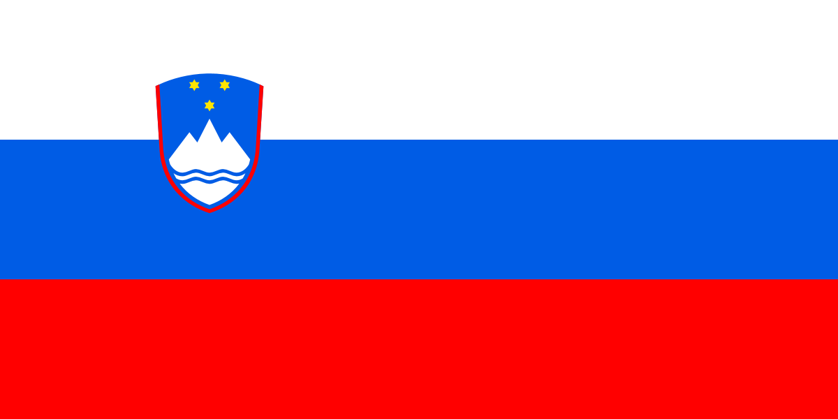 Slovenia Flag Color