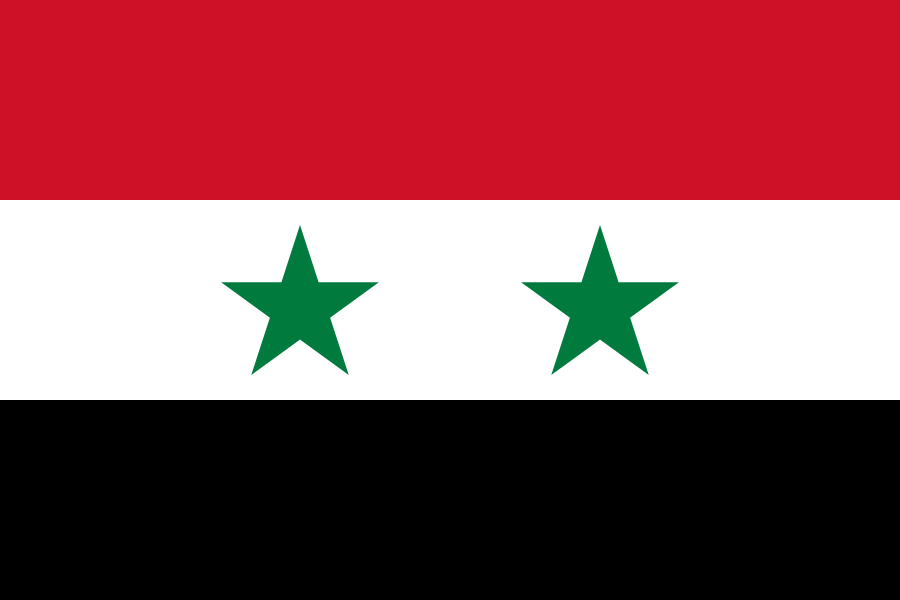 Syria Flag Color