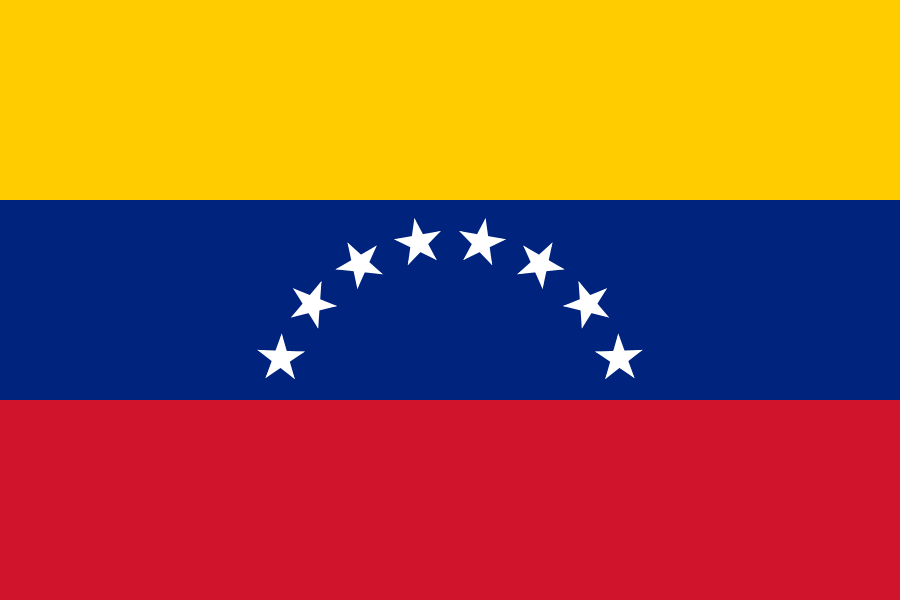 Venezuela Flag Color