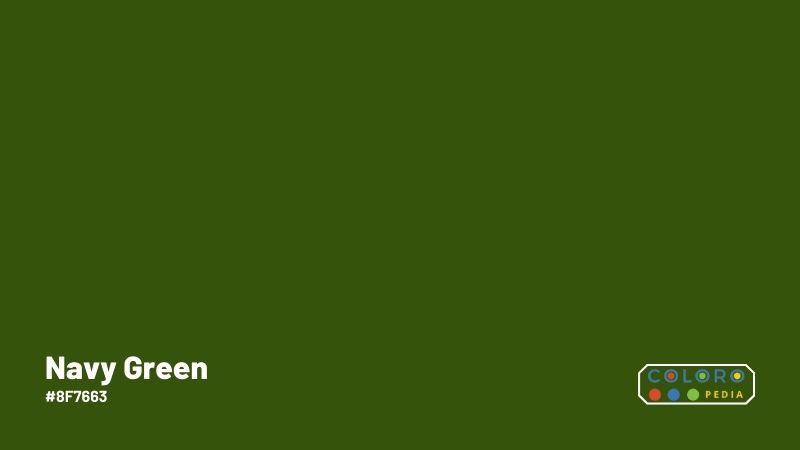 Navy Green Color Codes And Meaning
