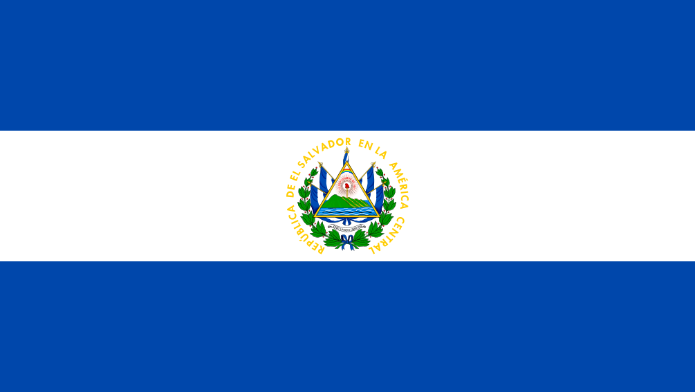 El Salvador Flag Color