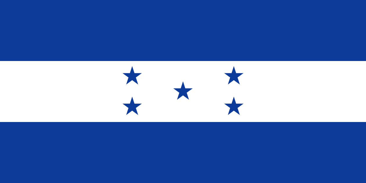 Honduras Flag Color