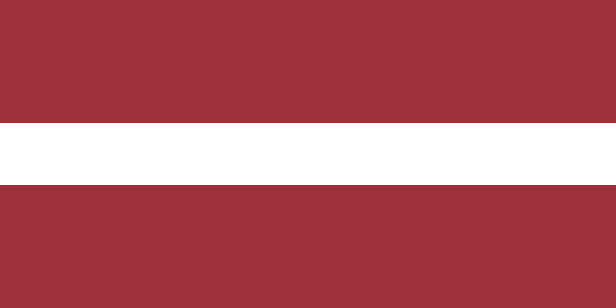 Latvia Flag Color