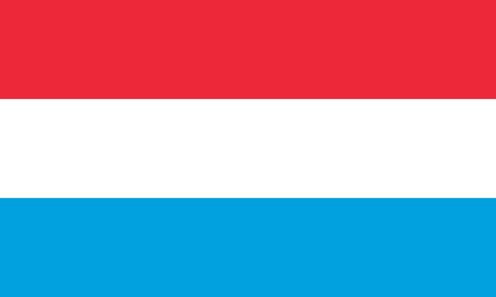 Luxembourg Flag Color