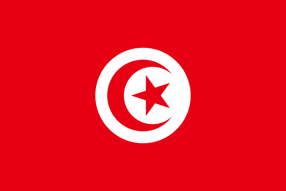 Tunisia Flag Color