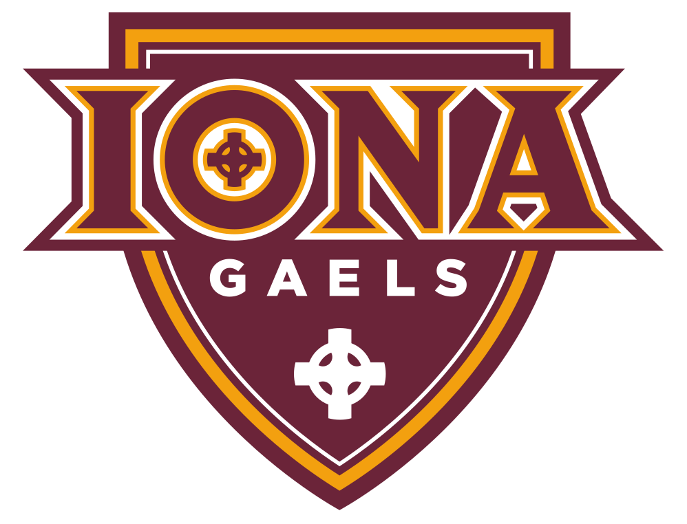 Iona College Colors Team Logo