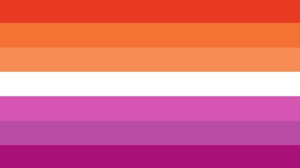 lesbian flag color